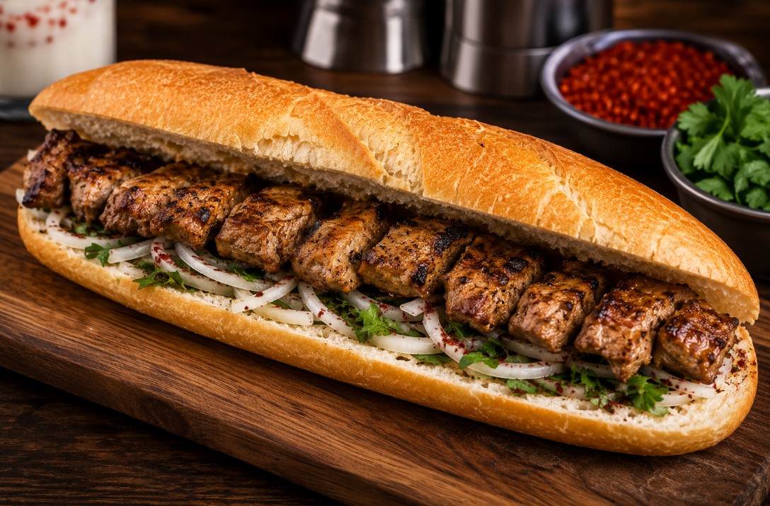 Tüm Ekmek Et Çöp Şiş